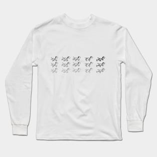 Walking Dog Long Sleeve T-Shirt